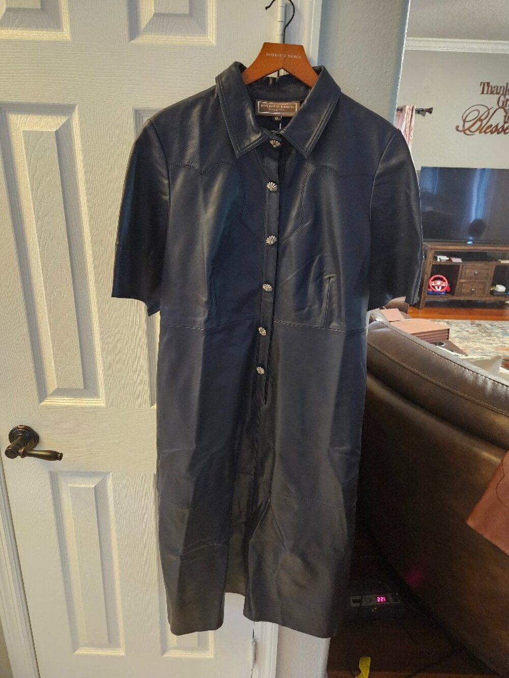 DOUBLE D RANCH COWBOY NOD DRESS SIZE 12